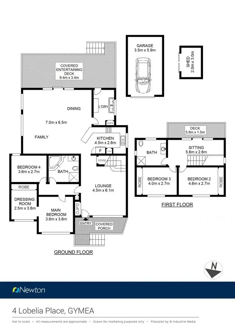 Floorplan of Homely house listing, 4 Lobelia Place, Gymea NSW 2227