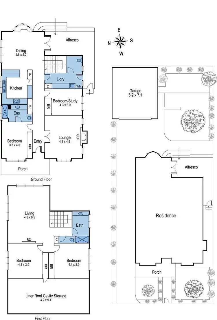 Floorplan of Homely house listing, 33 Cairns Avenue, Newtown VIC 3220