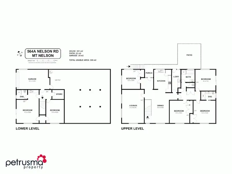 Floorplan of Homely house listing, 564A Nelson Road, Mount Nelson TAS 7007
