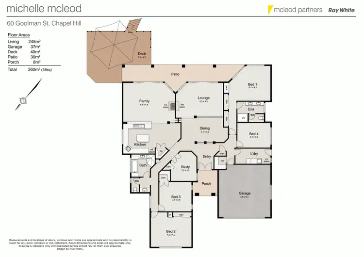 Floorplan of Homely house listing, 60 Goolman Street, Chapel Hill QLD 4069