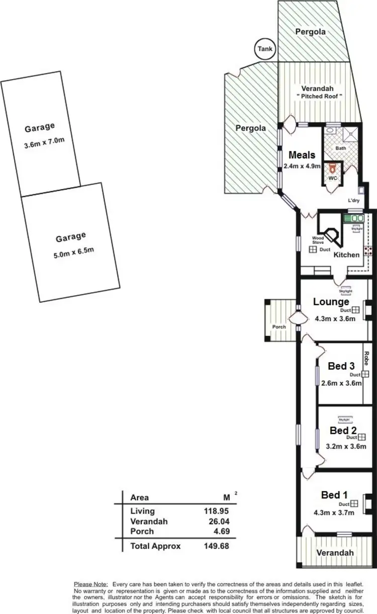 Floorplan of Homely house listing, Address available on request