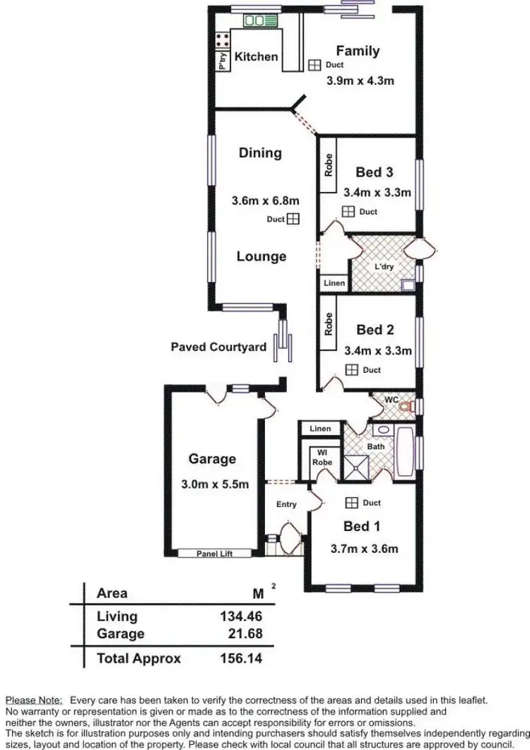 Floorplan of Homely house listing, Address available on request