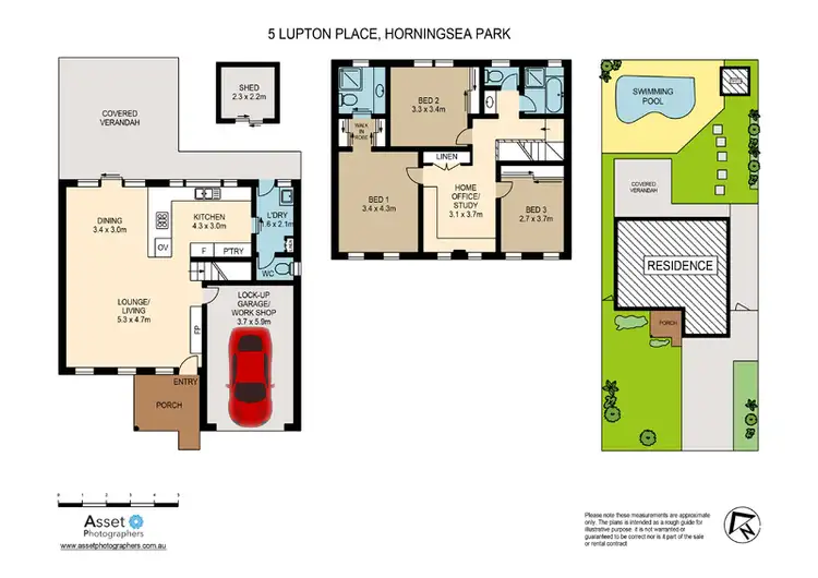 Floorplan of Homely house listing, 5 Lupton Place, Horningsea Park NSW 2171