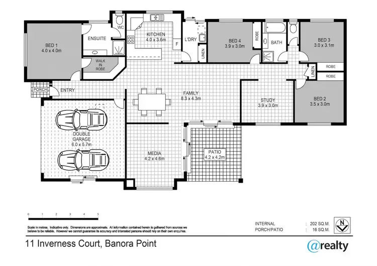 Floorplan of Homely house listing, 11 Inverness Court, Banora Point NSW 2486