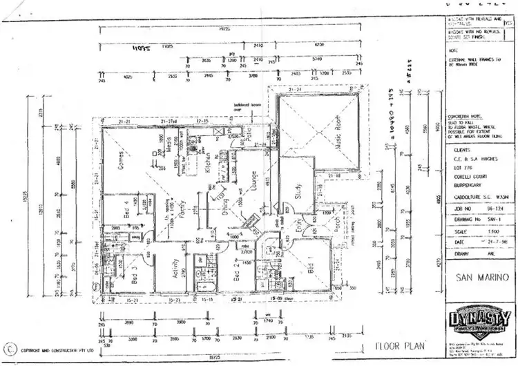 Floorplan of Homely house listing, 4 Corelli Court, Burpengary QLD 4505