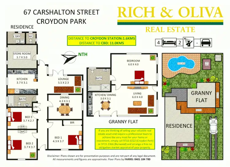 Floorplan of Homely house listing, 67 Carshalton Street, Croydon Park NSW 2133