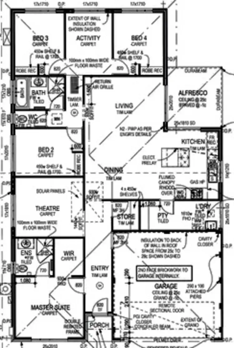 Floorplan of Homely house listing, 24 Cappuccino Drive, Baldivis WA 6171