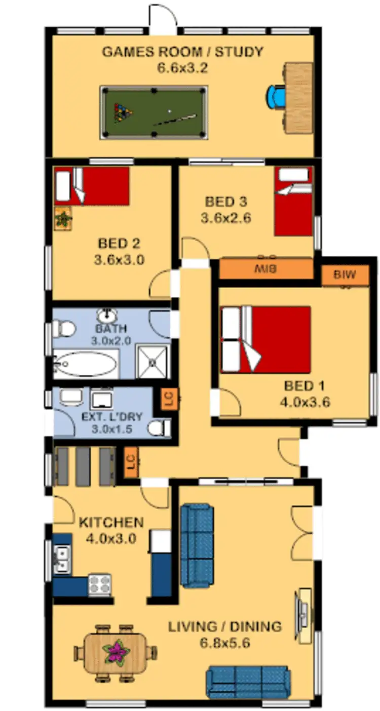 Floorplan of Homely house listing, 24A Wentworth Street, Croydon Park NSW 2133
