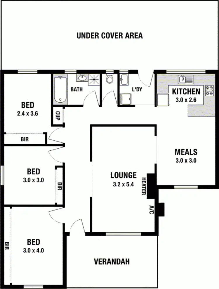 Floorplan of Homely house listing, 17 Purnell Street, Altona VIC 3018