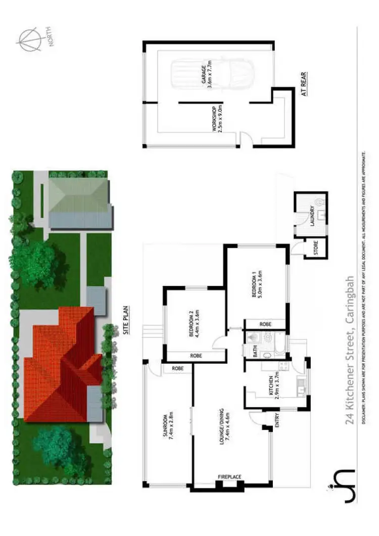 Floorplan of Homely house listing, 24 Kitchener Street, Caringbah NSW 2229