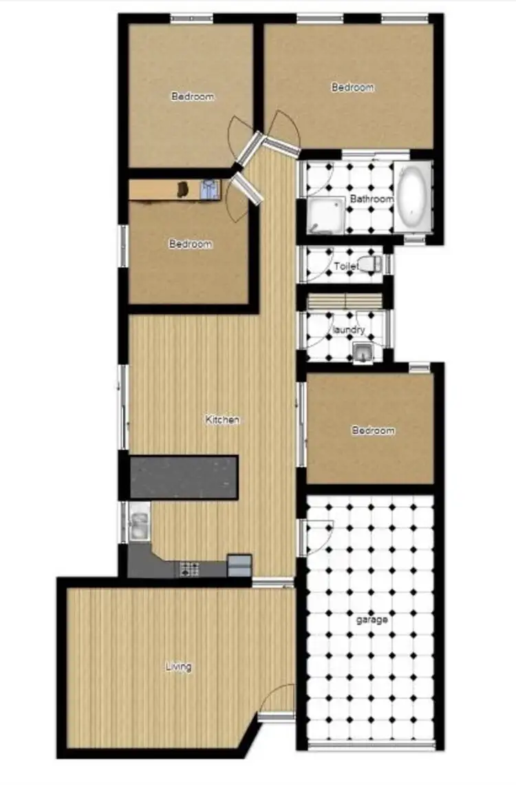 Floorplan of Homely house listing, 5 Primrose Close, Wavell Heights QLD 4012