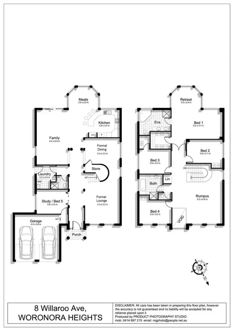 Floorplan of Homely house listing, 8 Willaroo Avenue, Woronora Heights NSW 2233