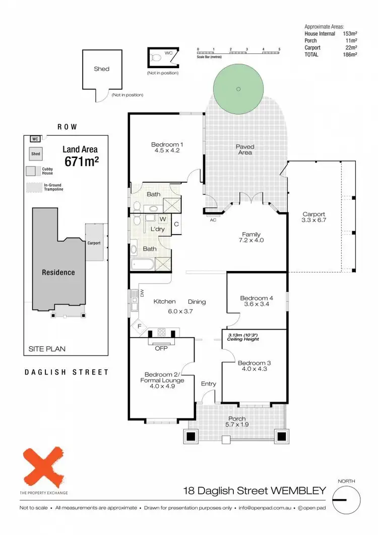 Floorplan of Homely house listing, 18 Daglish Street, Wembley WA 6014