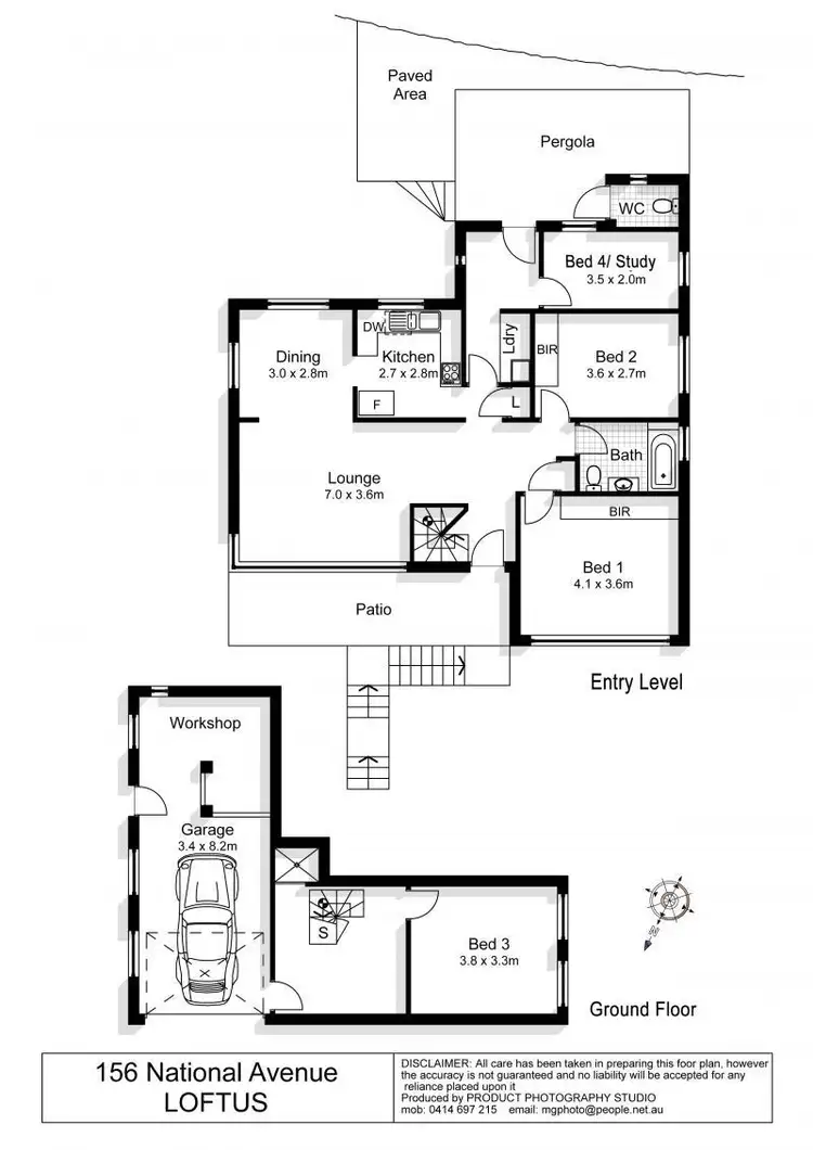 Floorplan of Homely house listing, 156 National Avenue, Loftus NSW 2232