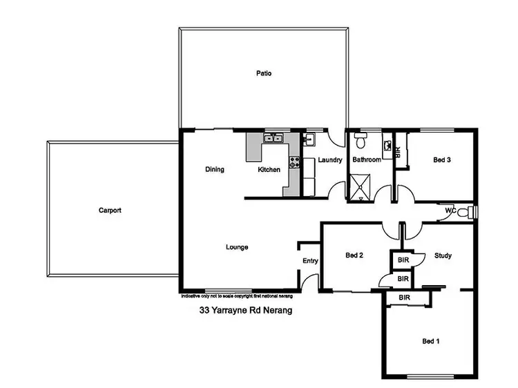 Floorplan of Homely house listing, 33 Yarrayne Road, Nerang QLD 4211