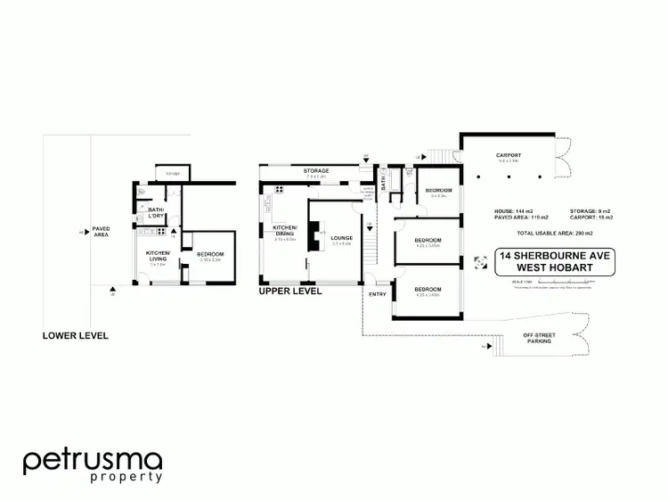 Floorplan of Homely house listing, 14 Sherbourne Avenue,, West Hobart TAS 7000