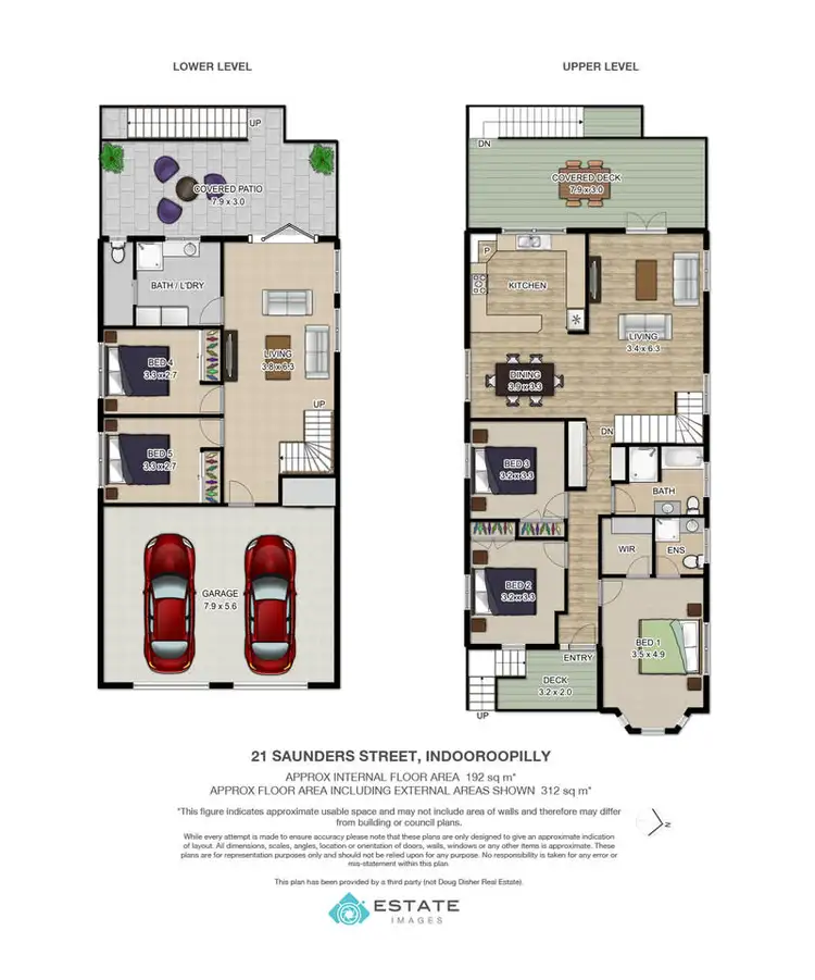 Floorplan of Homely house listing, 21 Saunders Street, Indooroopilly QLD 4068