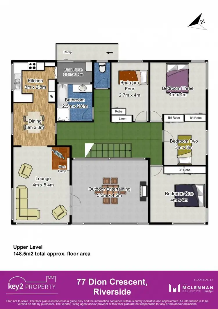 Floorplan of Homely house listing, 77 Dion Crescent, Riverside TAS 7250