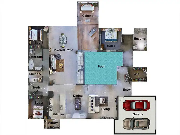 Floorplan of Homely house listing, 42 LAGOON DRIVE, Trinity Beach QLD 4879
