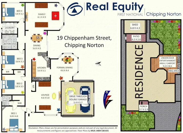 Floorplan of Homely house listing, 19 Chippenham Street, Chipping Norton NSW 2170