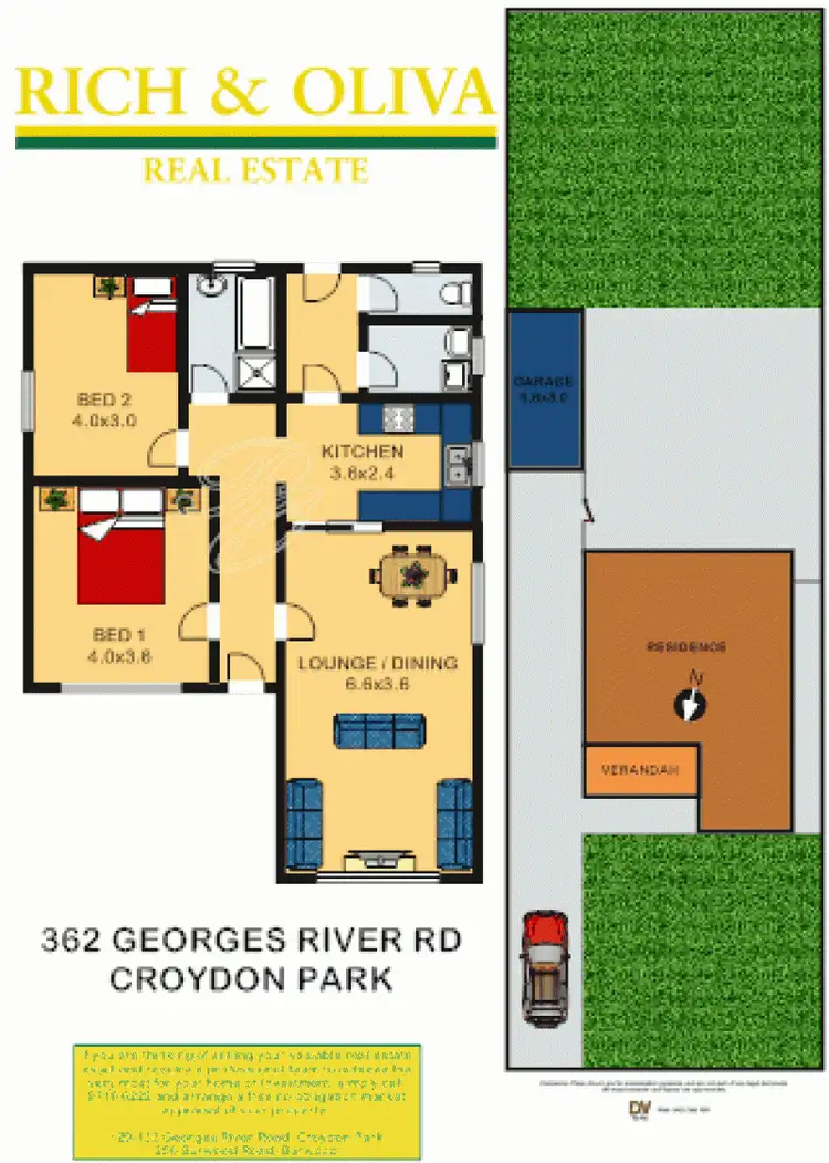 Floorplan of Homely house listing, 362 Georges River Road, Croydon Park NSW 2133