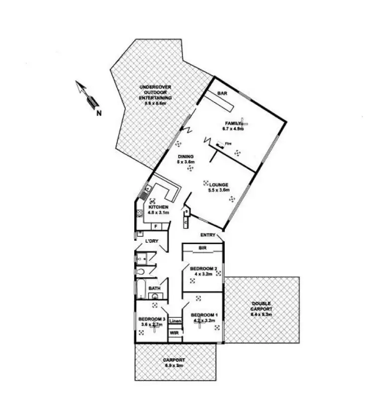 Floorplan of Homely house listing, 21 Wren Street, O'halloran Hill SA 5158