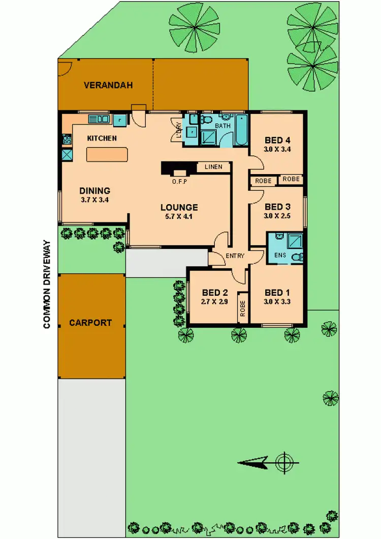 Floorplan of Homely house listing, 18A CHURCH STREET, Kilmore VIC 3764