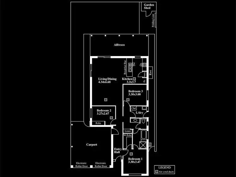 Floorplan of Homely house listing, 34 Quinn Street, Christie Downs SA 5164