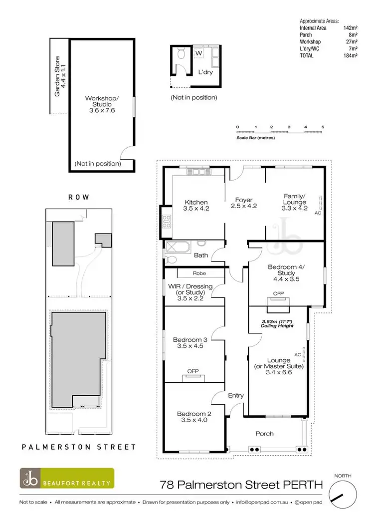 Floorplan of Homely house listing, 78 Palmerston Street, Perth WA 6000