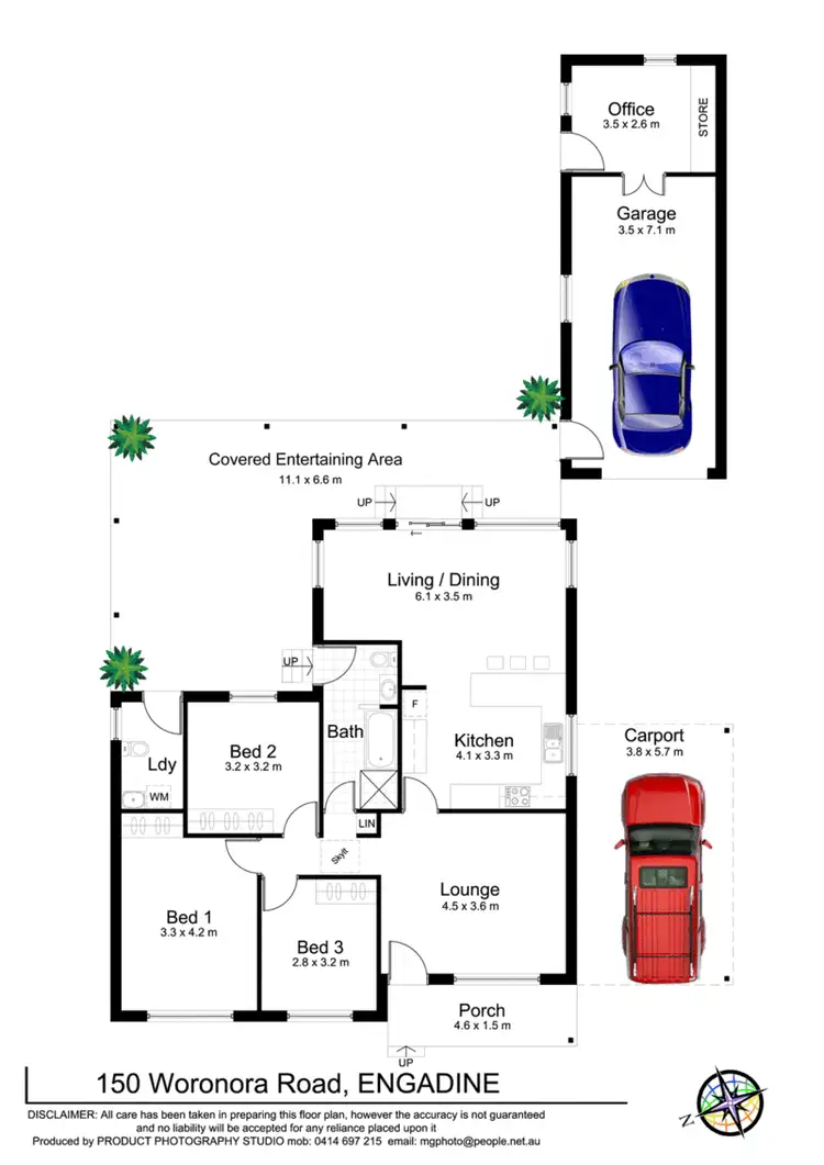 Floorplan of Homely house listing, 150 Woronora Road, Engadine NSW 2233
