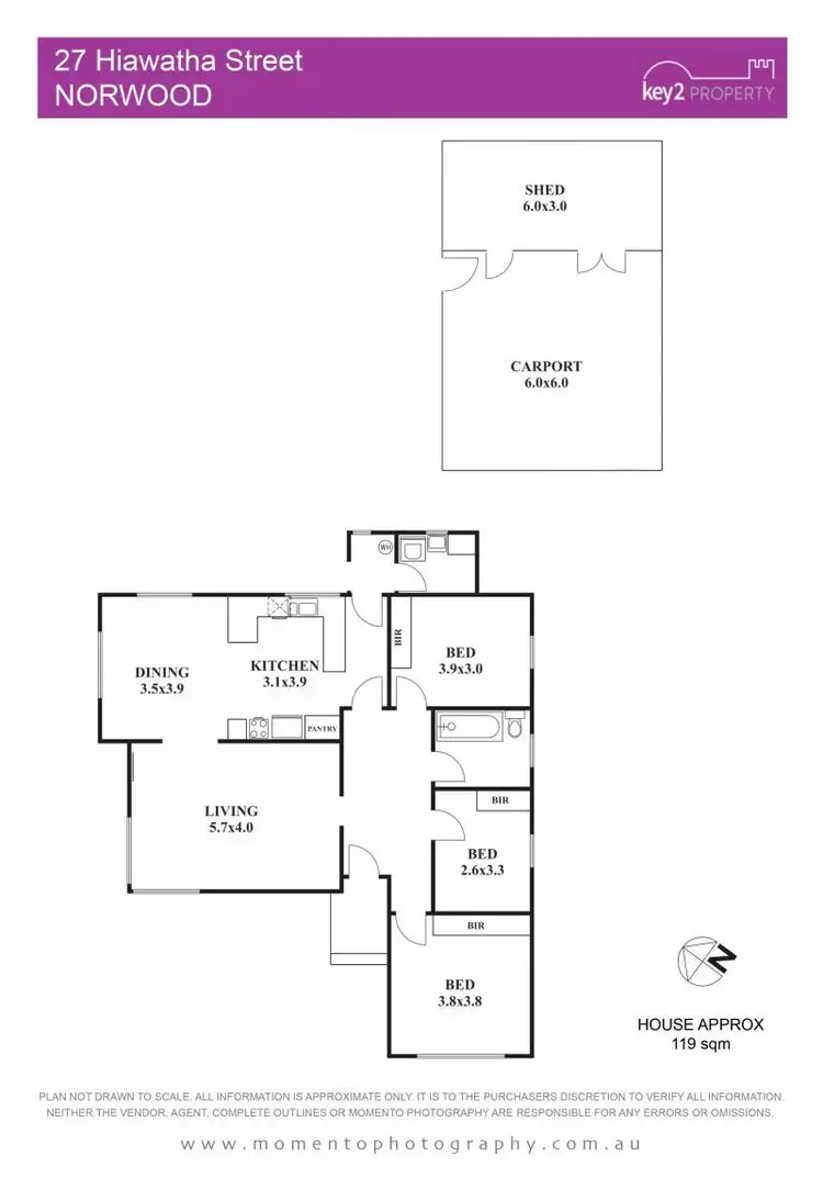 Floorplan of Homely house listing, 27 Hiawatha Street, Norwood TAS 7250