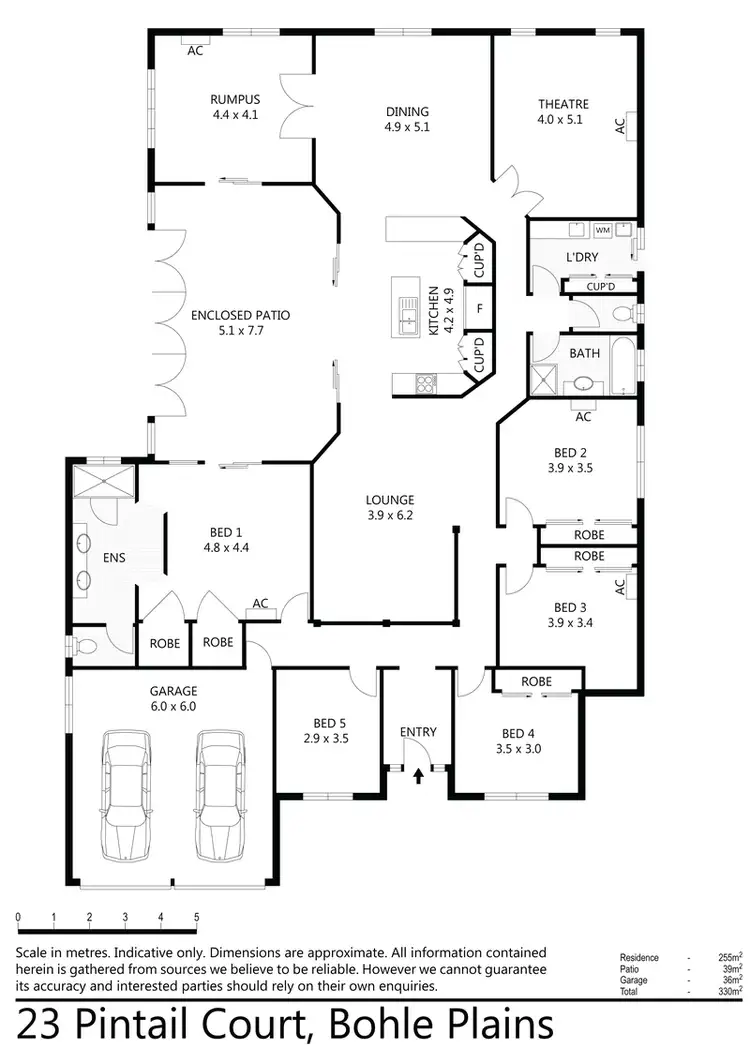 Floorplan of Homely house listing, 23 Pintail Court, Bohle Plains QLD 4817