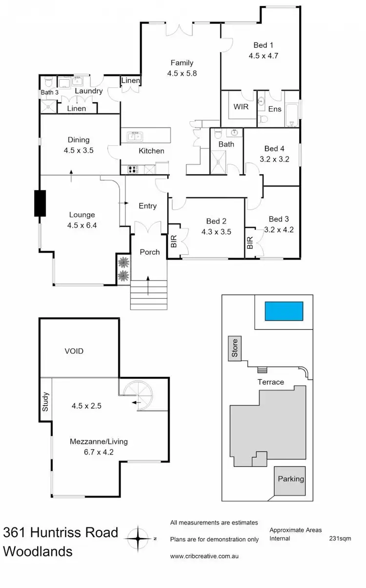 Floorplan of Homely house listing, 361 Huntriss Road, Woodlands WA 6018
