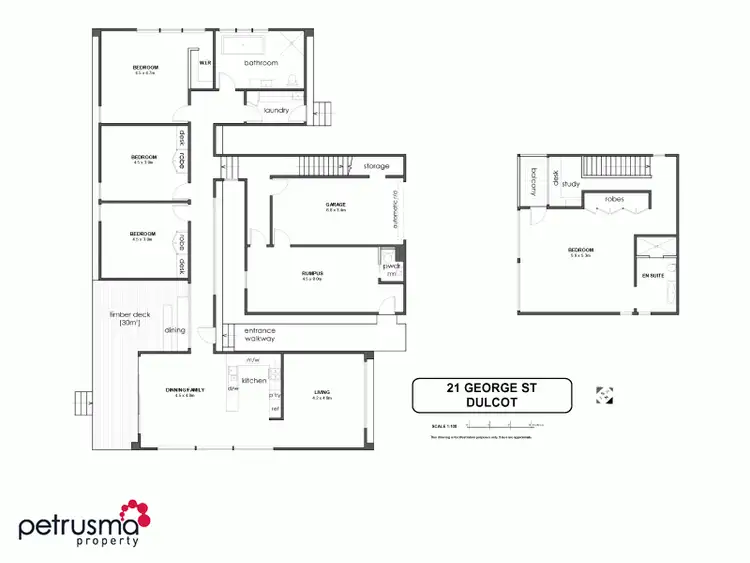 Floorplan of Homely house listing, 21 George Street, Dulcot TAS 7025