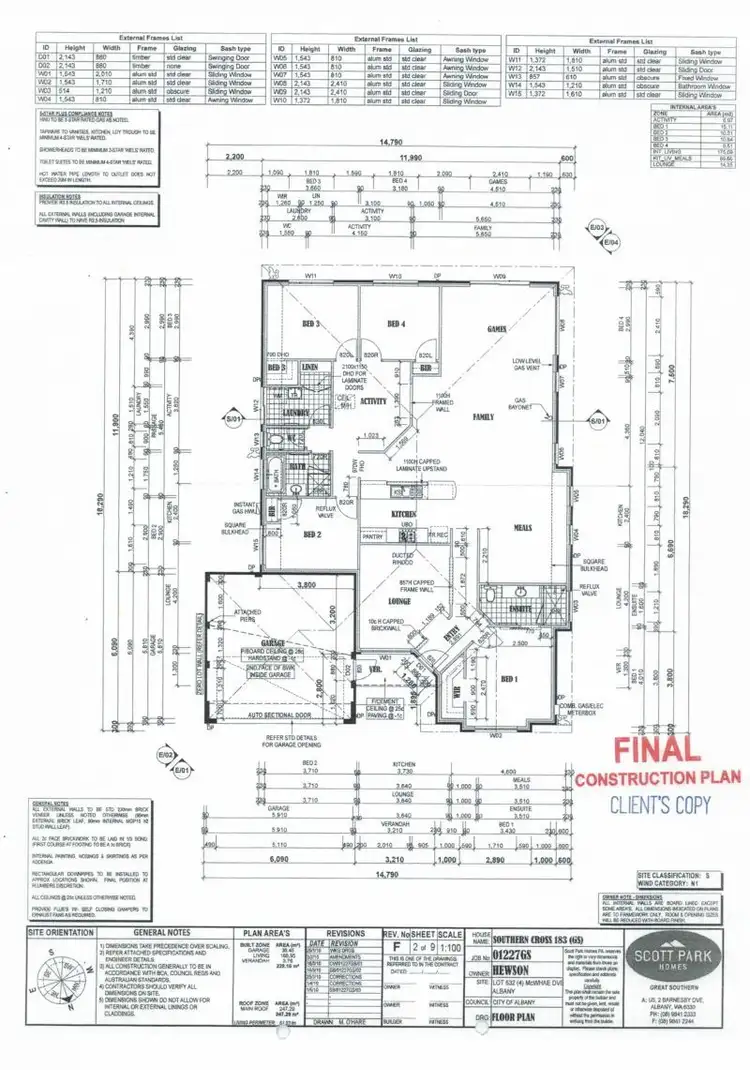 Floorplan of Homely house listing, 4 McWhae Drive, Spencer Park WA 6330