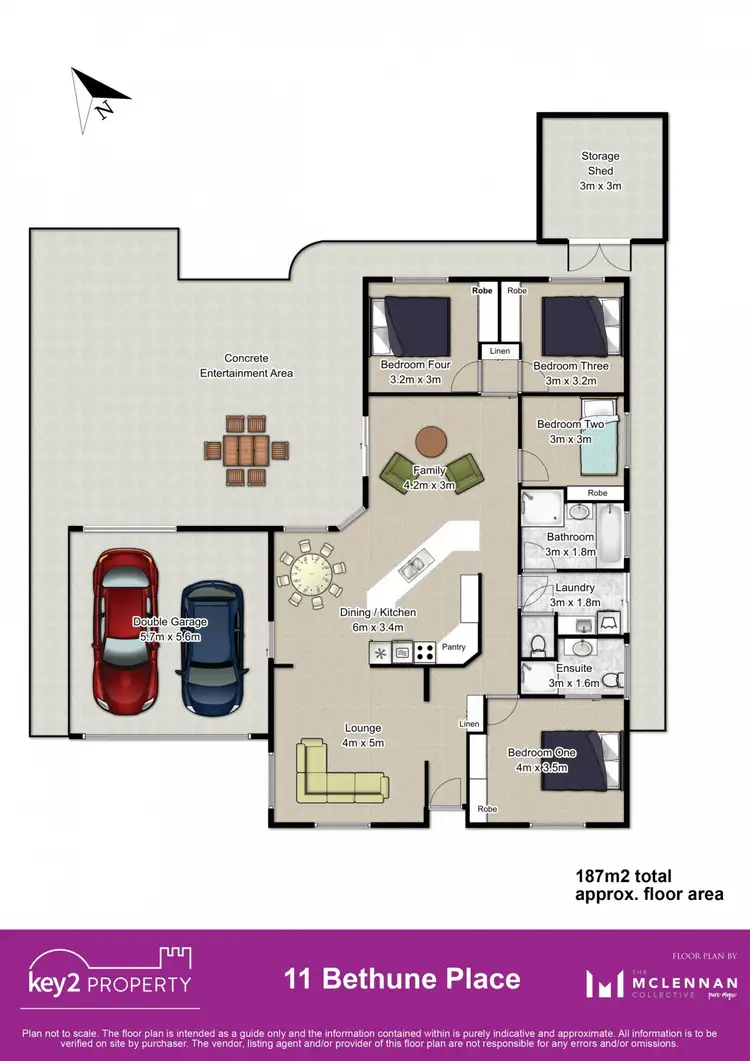 Floorplan of Homely house listing, 11 Bethune Place, Newnham TAS 7248