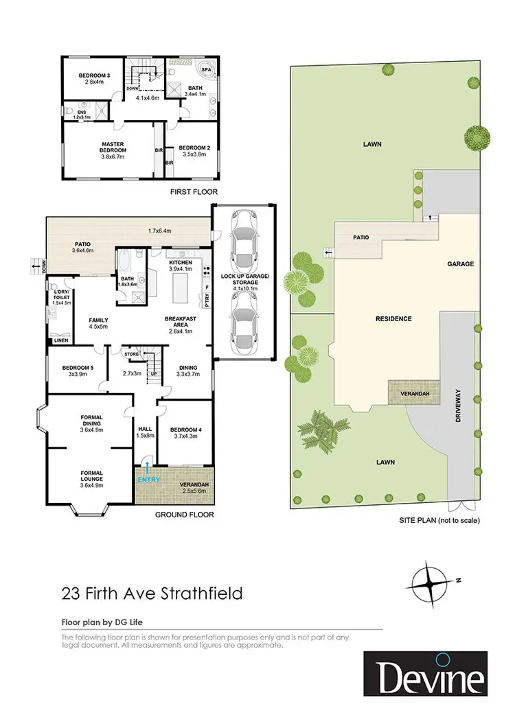 Floorplan of Homely house listing, 23 Firth Avenue, Strathfield NSW 2135