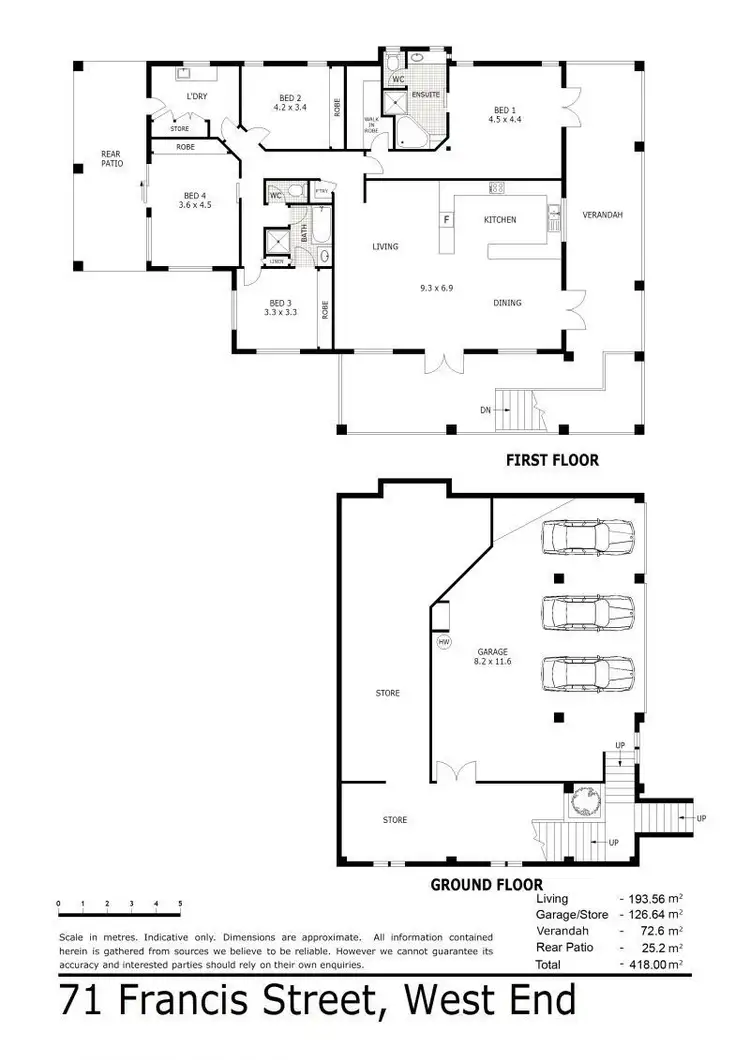 Floorplan of Homely house listing, 71 Francis Street, West End QLD 4810