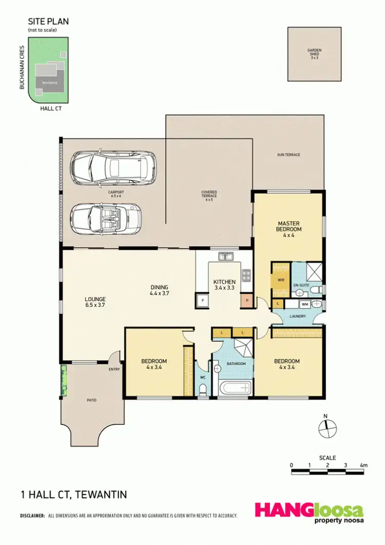 Floorplan of Homely house listing, 1 Hall Court, Tewantin QLD 4565