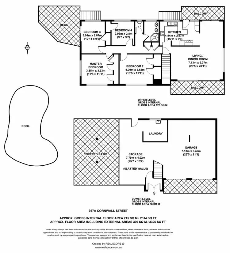 Floorplan of Homely house listing, 367a Cornwall Street, Greenslopes QLD 4120