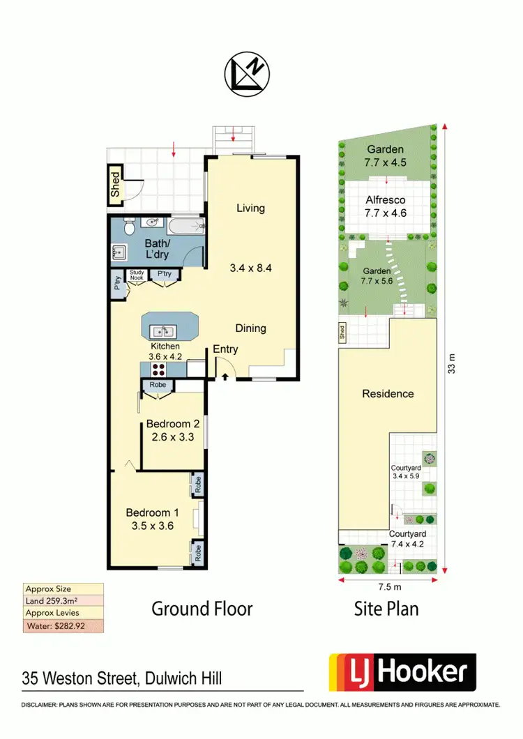 Floorplan of Homely house listing, 35 Weston Street, Dulwich Hill NSW 2203