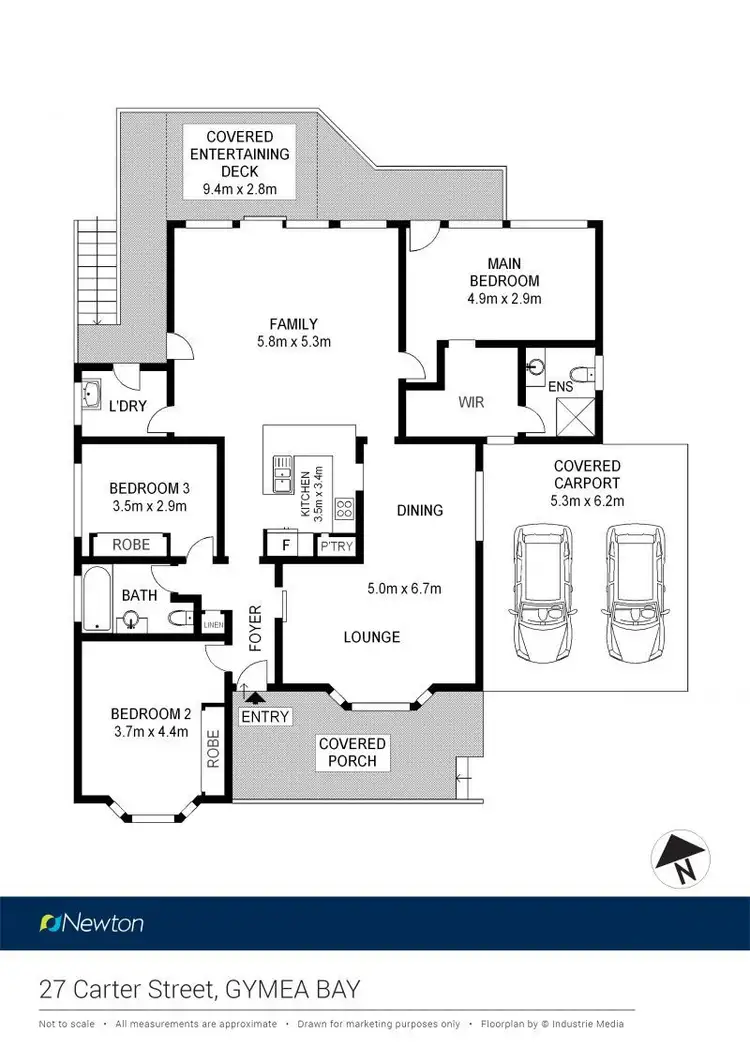 Floorplan of Homely house listing, 27 Carter Crescent, Gymea Bay NSW 2227