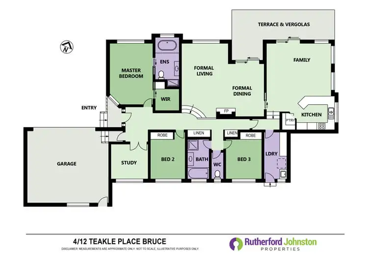Floorplan of Homely townhouse listing, 4/12 Teakle Place, Bruce ACT 2617