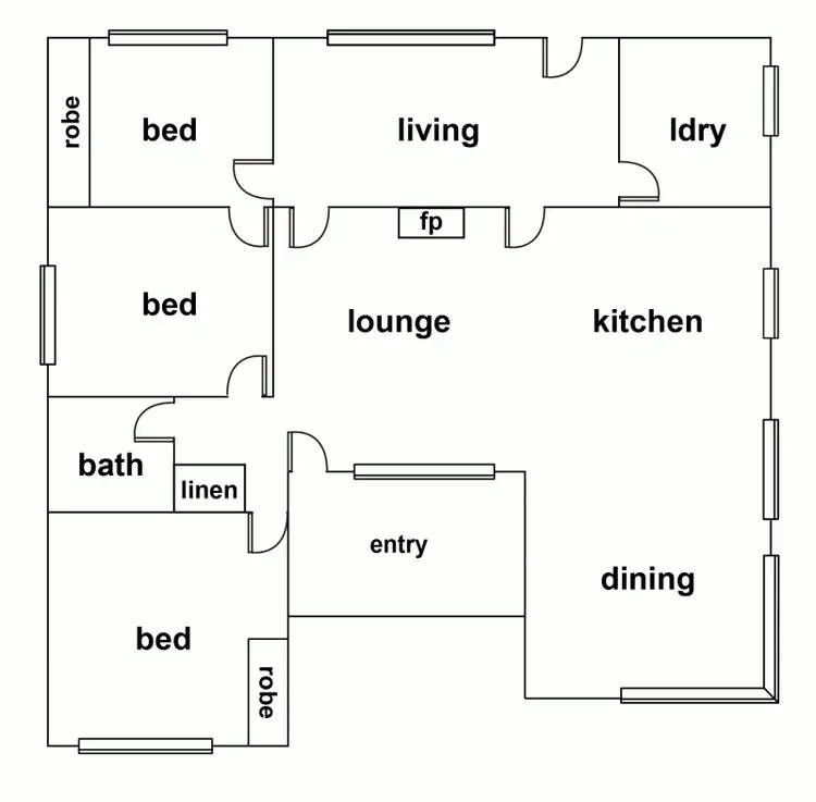Floorplan of Homely house listing, 167 169 Lloyd Street, Dimboola VIC 3414