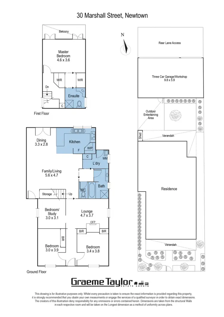 Floorplan of Homely house listing, 30 Marshall Street, Newtown VIC 3220