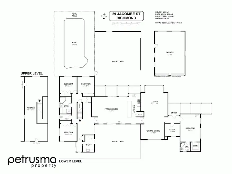 Floorplan of Homely house listing, 29 Jacombe Street, Richmond TAS 7025