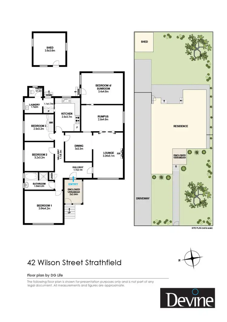 Floorplan of Homely house listing, 42 Wilson Street, Strathfield NSW 2135