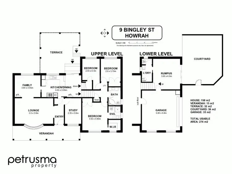 Floorplan of Homely house listing, 9 Bingley Street, Howrah TAS 7018