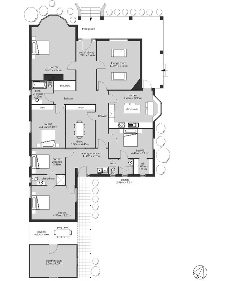 Floorplan of Homely house listing, 67 Mayne Street, Invermay TAS 7248