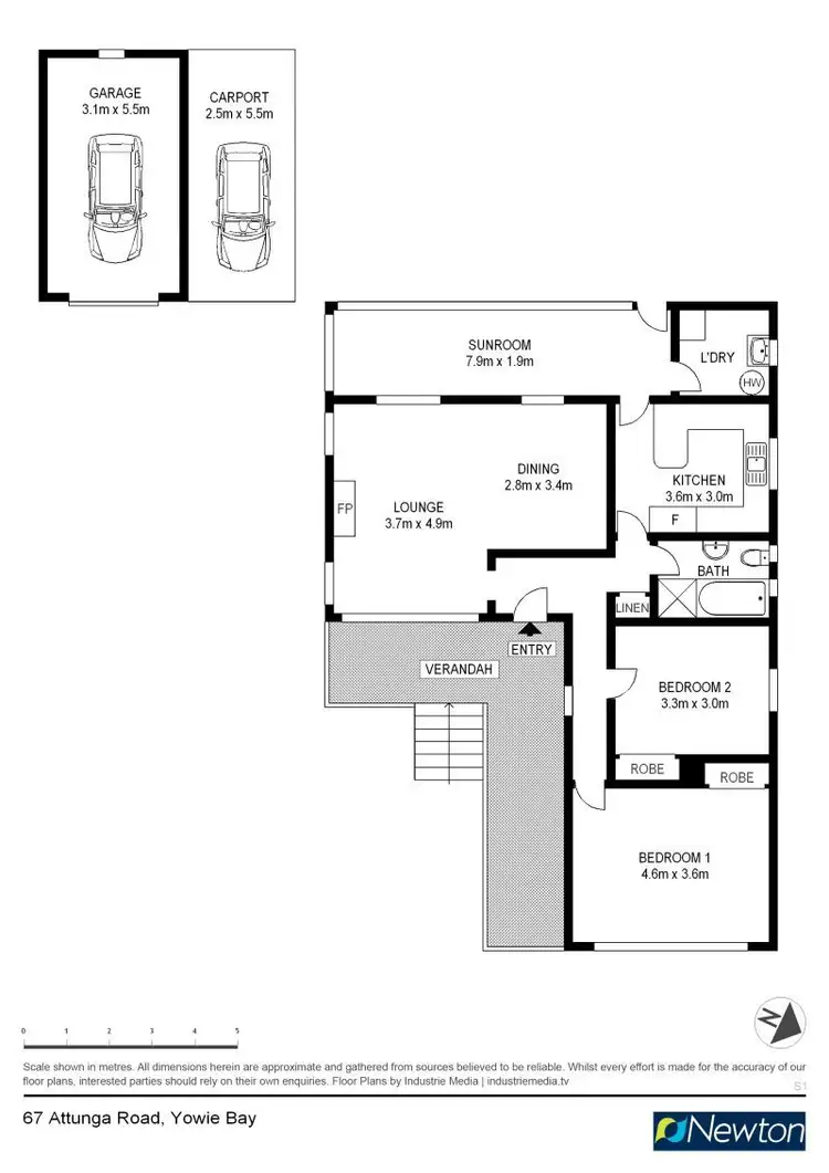 Floorplan of Homely house listing, 67 Attunga Road, Yowie Bay NSW 2228